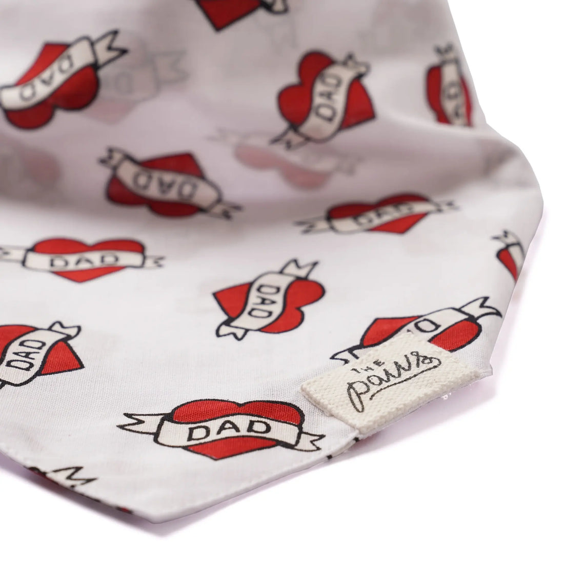 Love Dad // Hundehalstuch mit Matrosentattoo