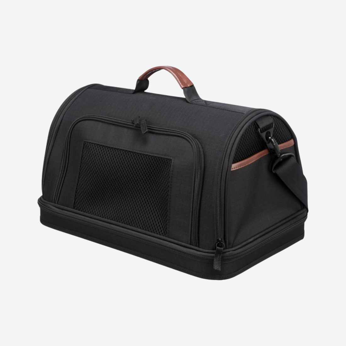 Gate Airline Carrier // Flugtasche und Reisetasche für Hunde (schwarz)