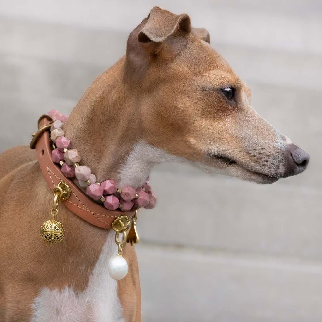 Unleash Cph Balance Charm - Freshwater Pearl // Vedhæng til hundehalsbånd