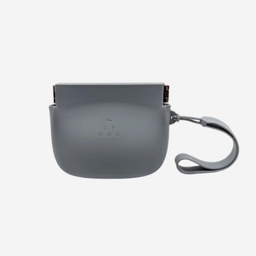 Up Dog Pouch // Kleine Leckerlitasche aus Silikon (grau)