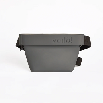 Voila Ultimate Treat Pouch // Silikone bæltetaske til godbidder (slate)