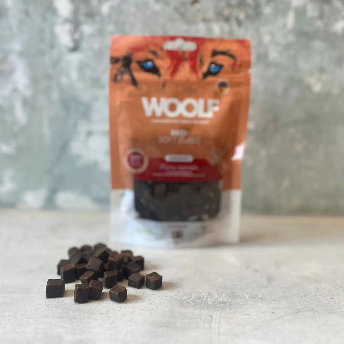 Woolf Soft Beef // Weiche und natürliche Leckerlis (Rind)