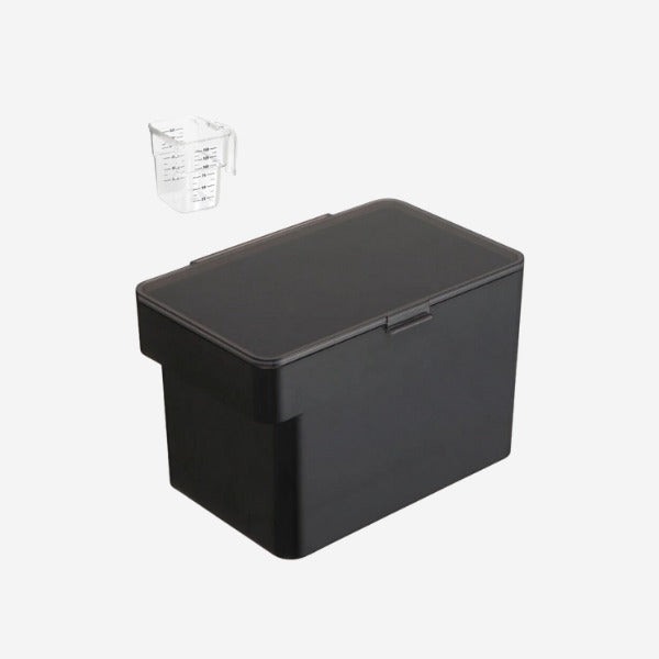 Yamazaki Tower 3,5 kg. // Luftdichter Hundefutterbehälter (schwarz)