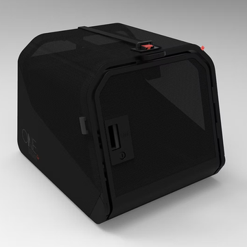 1one1 Origami Crate // Crashgetestete Transportbox für das Auto (schwarz)