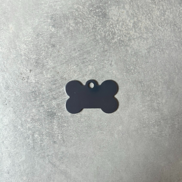 Erkennungsmarke // Standard Fleischknochen klein (grau)