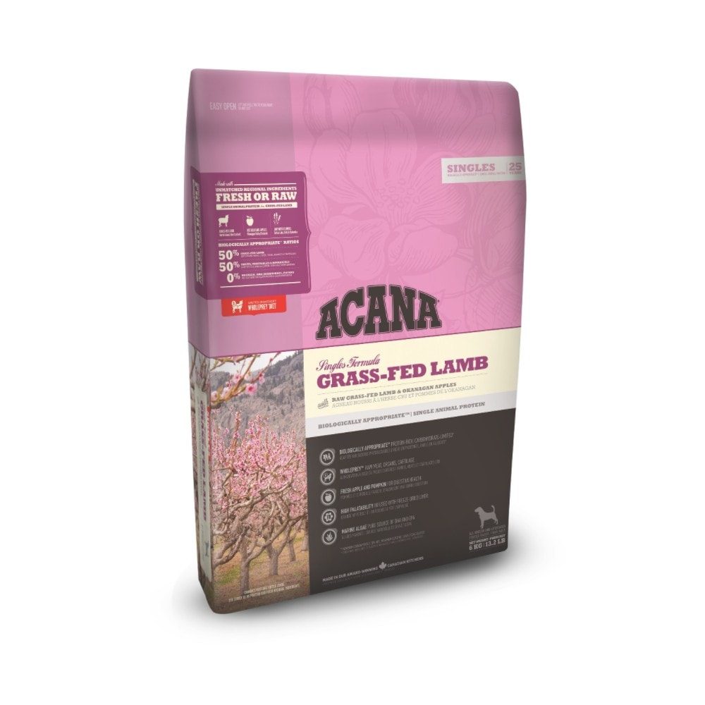 Acana Grass-fed Lamb // Trockenfutter ideal für Hunde mit empfindlichem Magen