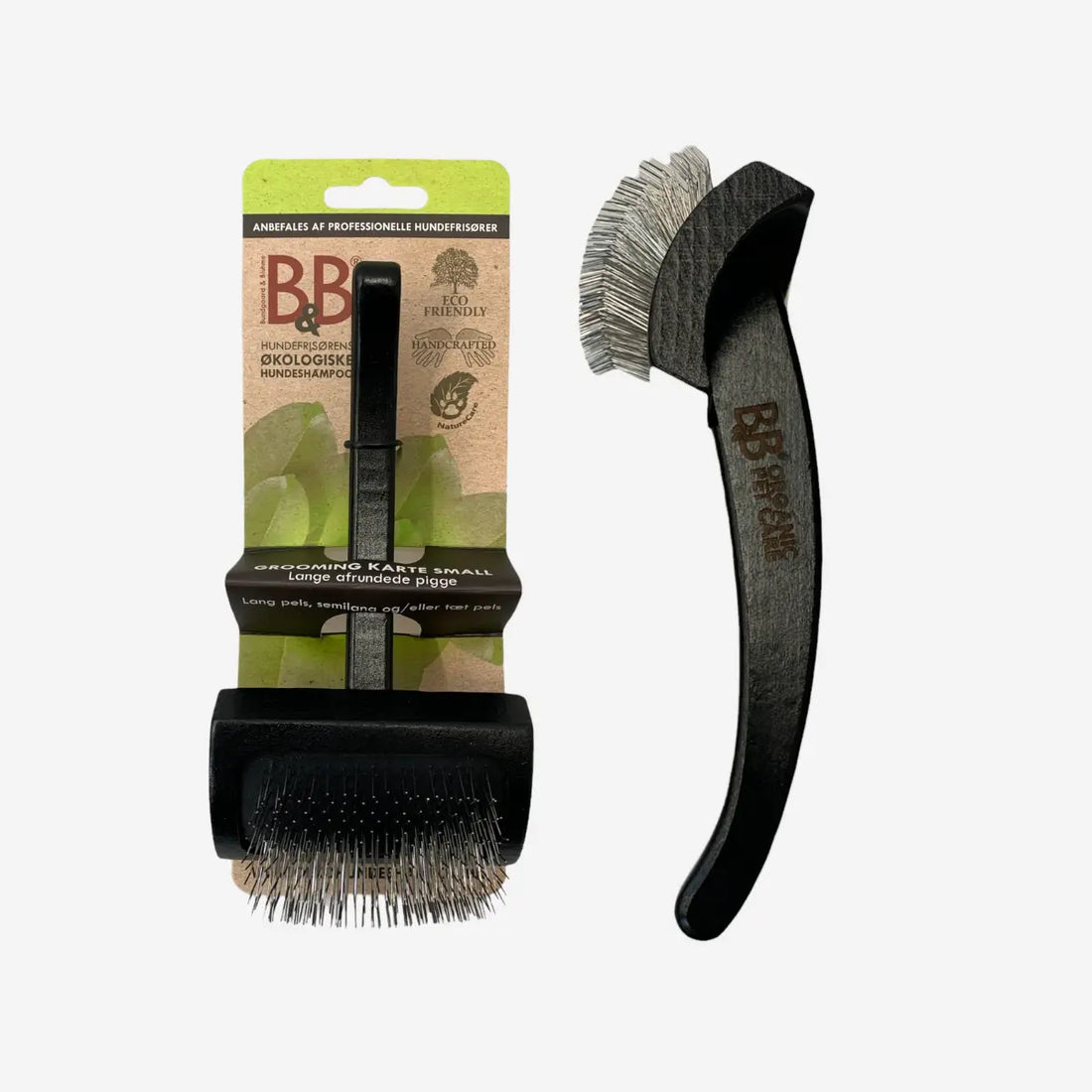 B&amp;B Grooming Karte // Hundebürste für langes und/oder dichtes Fell