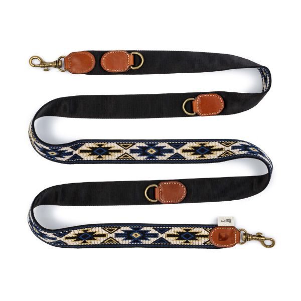 Buddys Dogwear Peyote Azul // Breite und langlebige Leine (Bohemian)