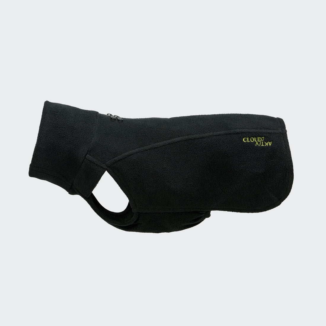 Cloud7 AKTIV Body Warmer // Let og varm fleecetrøje til hunde (black)
