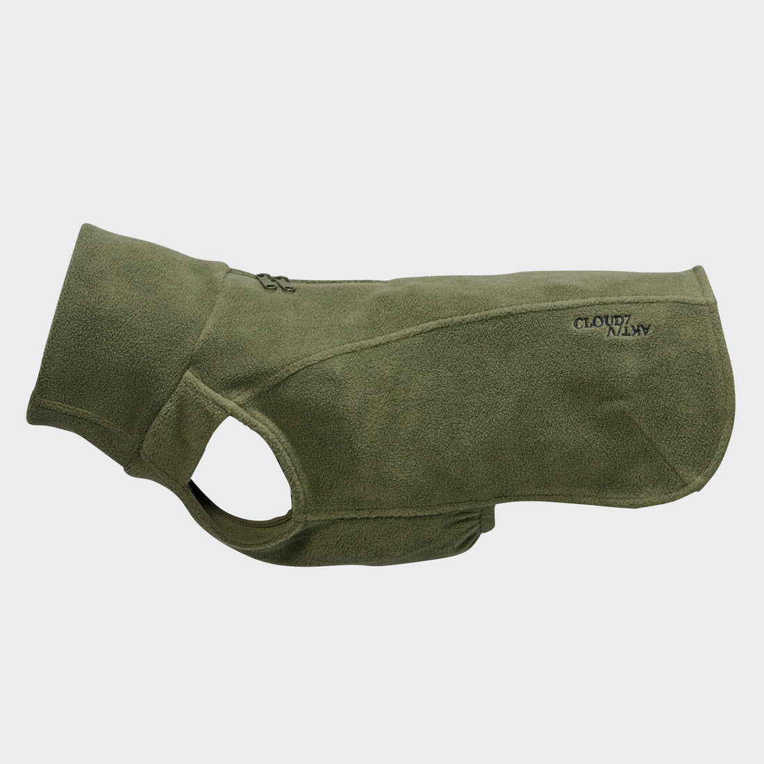 Cloud7 AKTIV Body Warmer // Let og varm fleecetrøje til hunde (khaki)