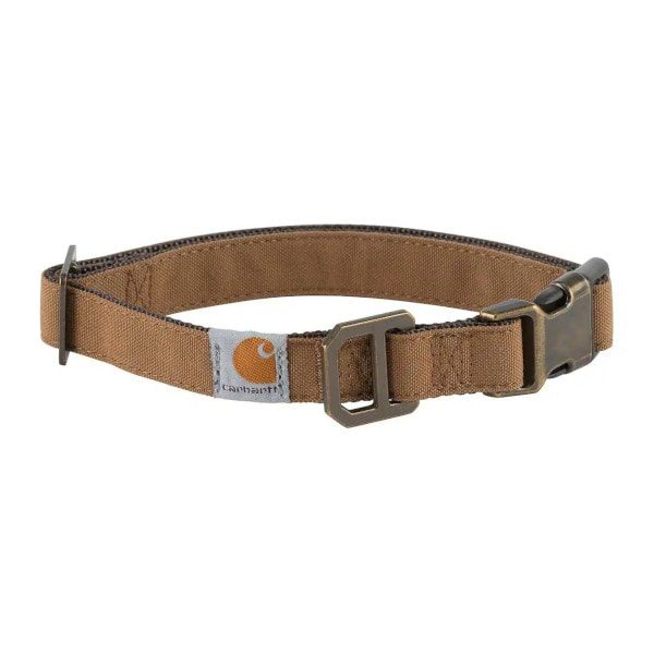 Carhartt Journeyman // Robustes Hundehalsband aus Nylon (Braun)