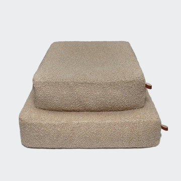 Cloud7 Cube // Luxus-Hundekissen im exklusiven Design (Curl Cream)