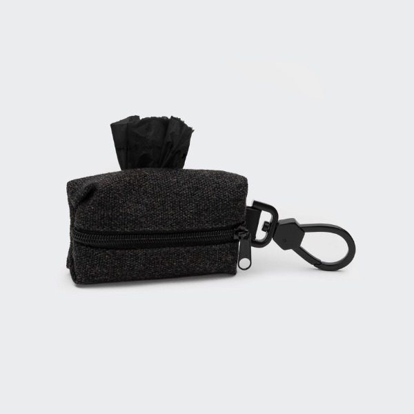 Cloud7 Kotbeutelhalter // Hundekotbeutelhalter inkl. Hundekotbeutel (schwarz)