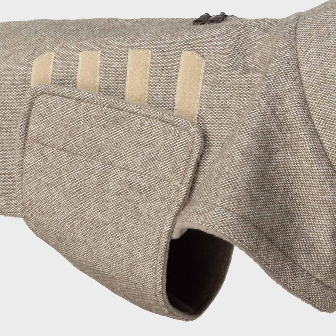 Cloud7 Brooklyn // Varm og vandtæt hundejakke (tweed beige)