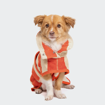 Cloud7 Wannsee Bathrope // Absorberende badekåbe til hunde (stribes)