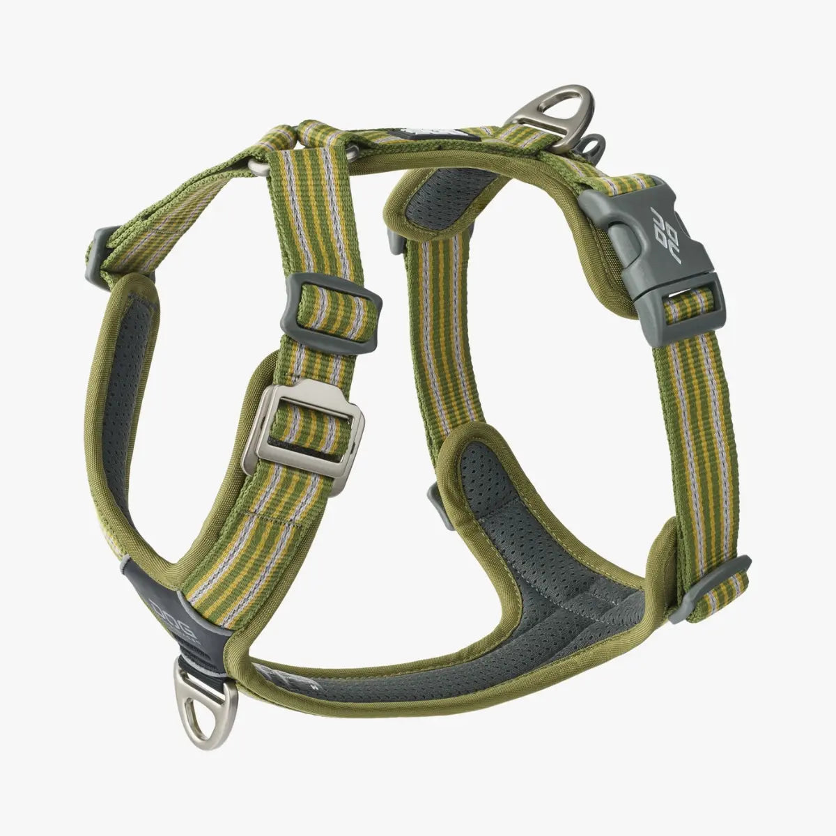 Dog Copenhagen Comfort Walk Air™// Leichtes und verstellbares Y-Geschirr (Jagdgrün)