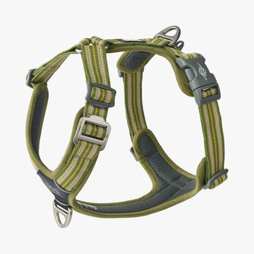 Dog Copenhagen Comfort Walk Air™// Leichtes und verstellbares Y-Geschirr (Jagdgrün)