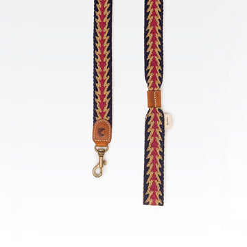 Buddys Dogwear Peruvian Arrow // Breite und leichte Leine (blau)