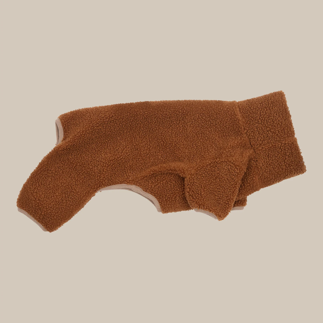 Drew's Dogwear Milo // Blød hundesweater i teddy (brun)