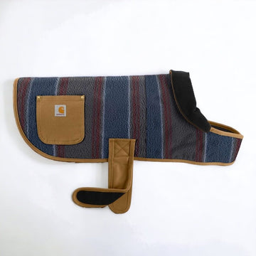 Carhartt Fleece // Weiche Übergangsjacke für Hunde (Shadow Stripe)