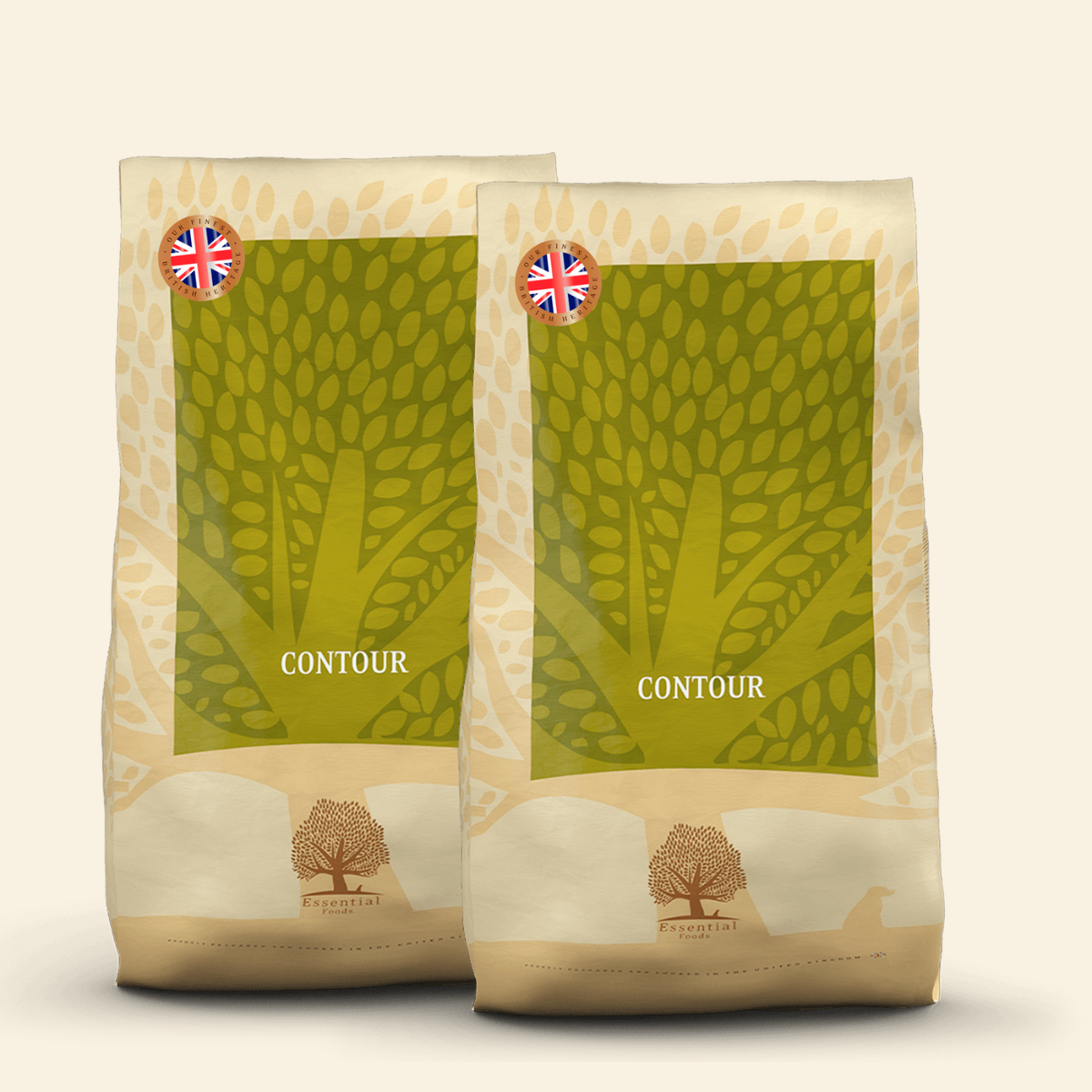 Essential Heritage, Contour // Kalorienreduziertes Trockenfutter (2 x 10 kg)