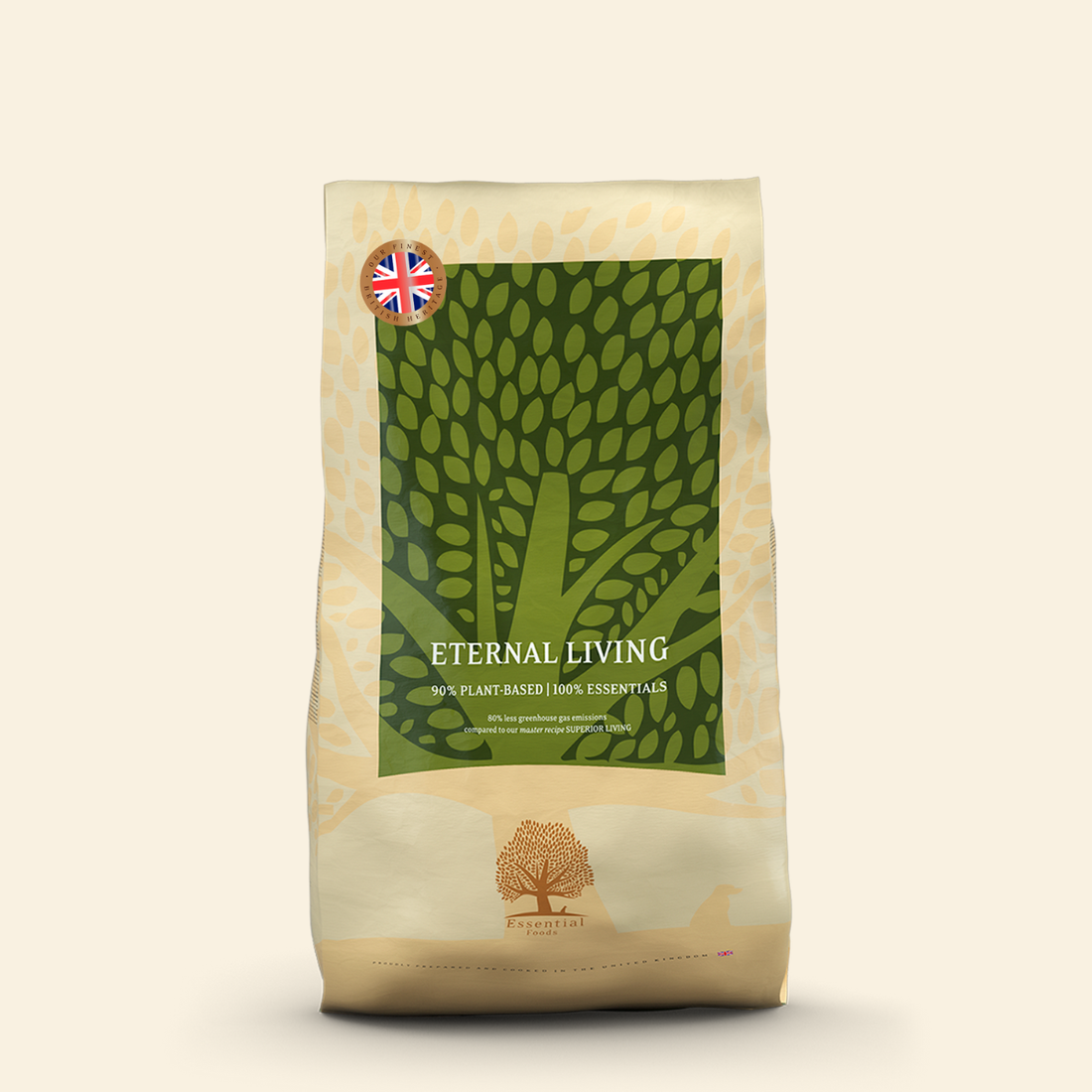 Essential Heritage, Eternal Living // Vegetarisches Schonfutter für Hunde mit empfindlichem Magen 