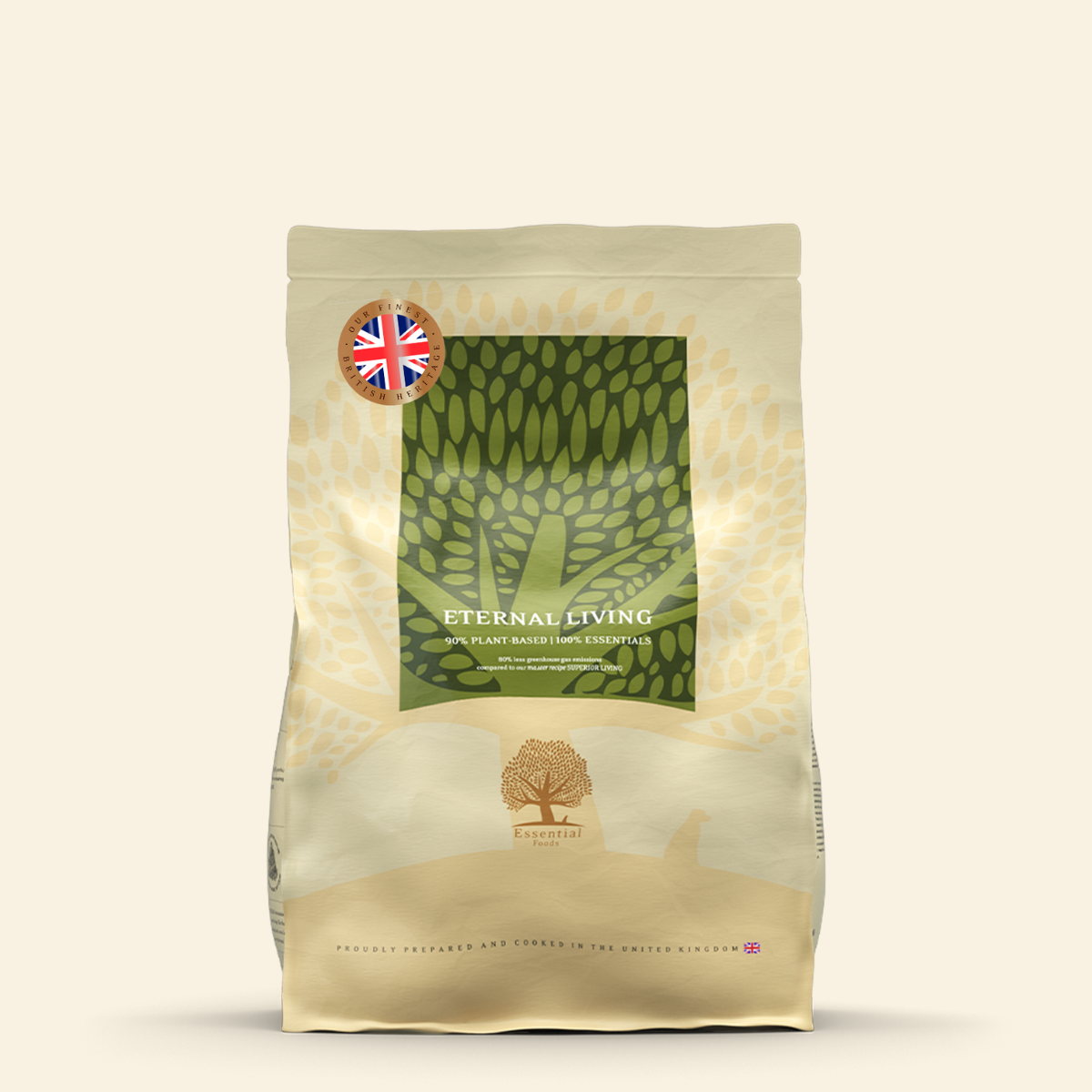 Essential Heritage, Eternal Living // Vegetarisches Schonfutter für Hunde mit empfindlichem Magen 