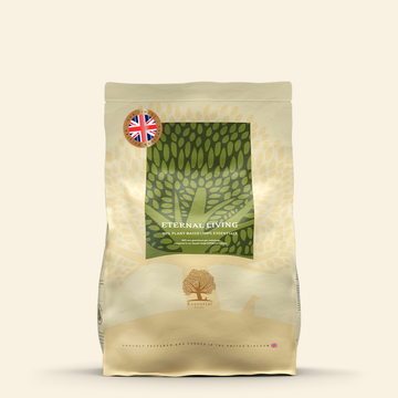 Essential Heritage, Eternal Living // Vegetarisches Schonfutter für Hunde mit empfindlichem Magen 