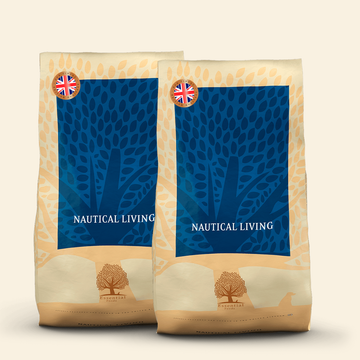 Essential Heritage, Nautical Living // Trockenfutter reich an Omega-3-Fettsäuren aus Fisch (2 x 10 kg)