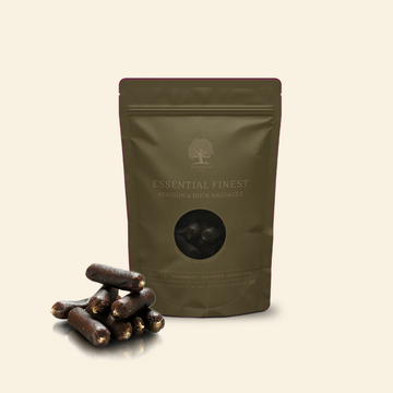 Essential Finest // Luftgetrocknete Luxus-Snackwürste (Wild und Ente)