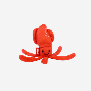 Kawaii Squid // Weiches Hundespielzeug mit Quietscher