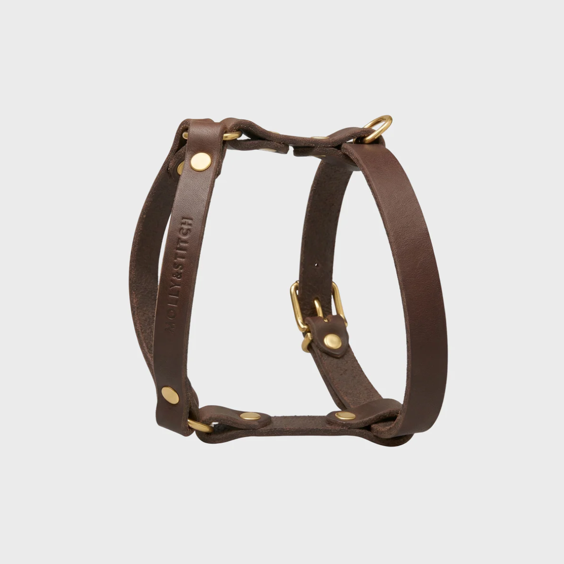 Butter Classic // Y-sele i blødt læder (mørkebrun)