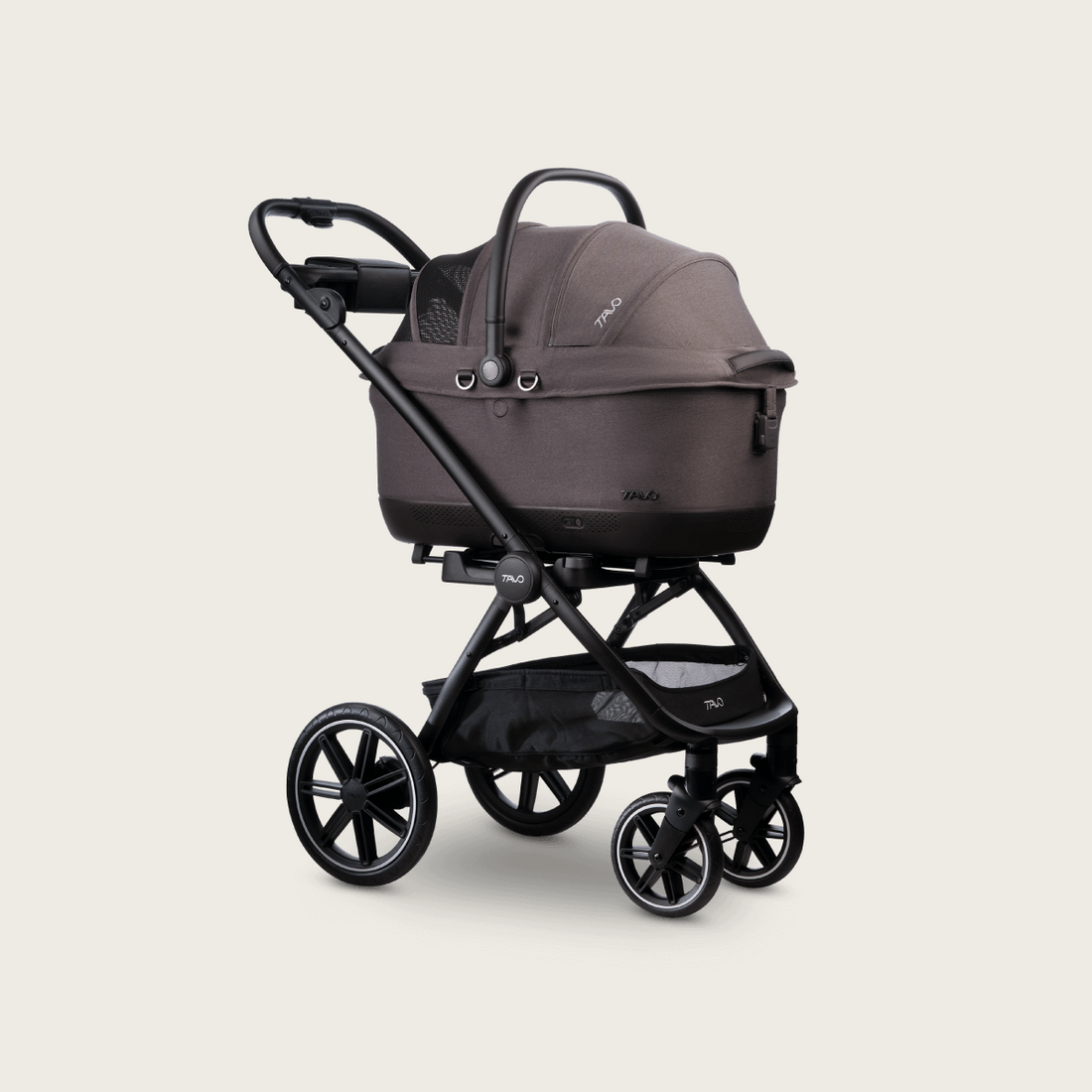 Tavo Dupree // Crashgetestete Hundetasche für Flugzeuge und Autos mit ISOFIX (Onyx) 