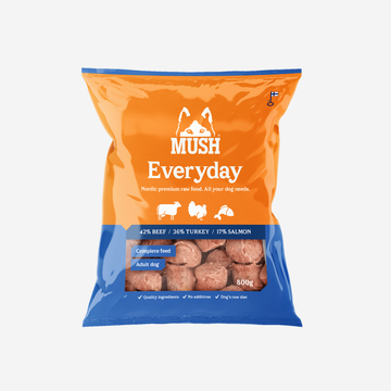 Mush Vaisto Blue // Barf mit extra guten Fettsäuren für Haut und Fell (Frost)
