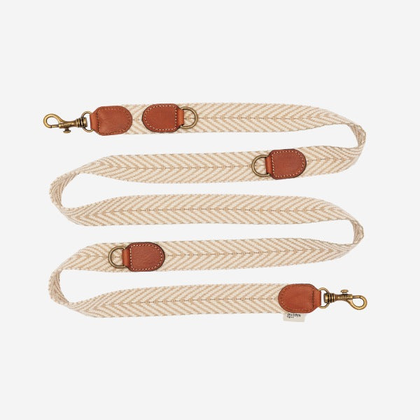 Buddys Dogwear Portixol Sand // Breite und leichte Leine (beige)