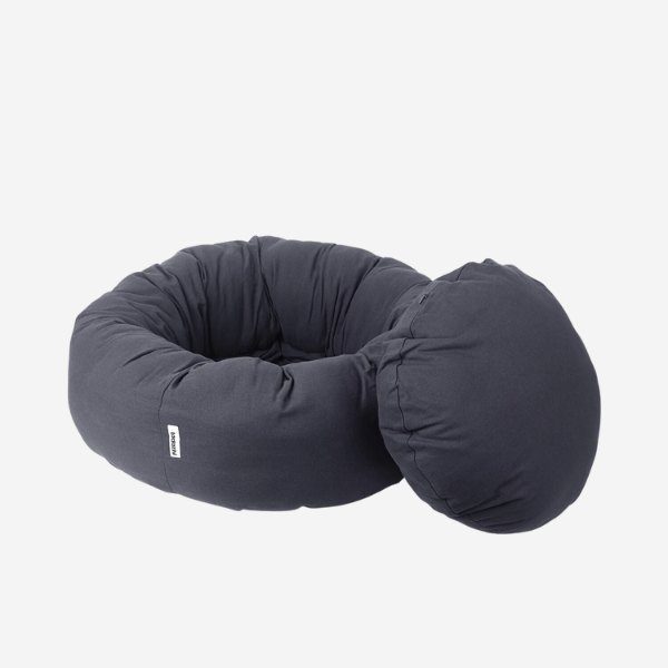 Bestellartikel: Tadazhi Donut Bed // Waschbares Donut-Hundebett (dunkelgrau)