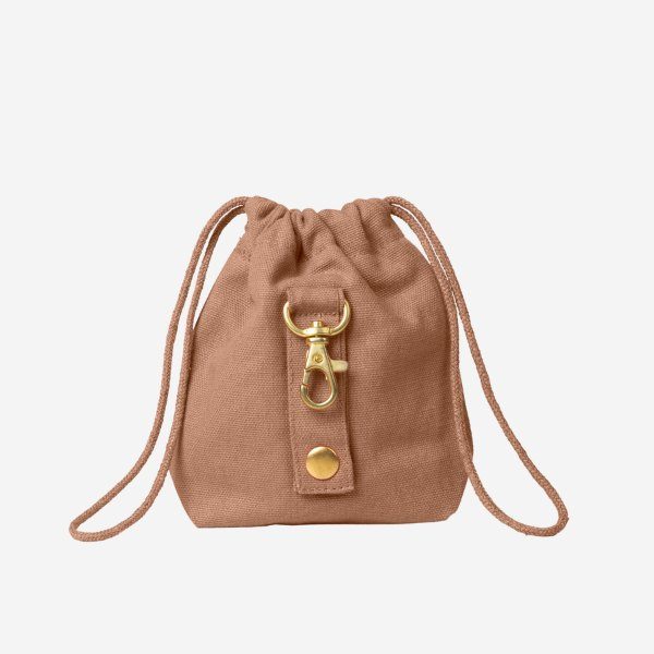 Tadazhi Leckerli-Tasche // Leckerli-Tasche aus Bio-Baumwolle (Rose)