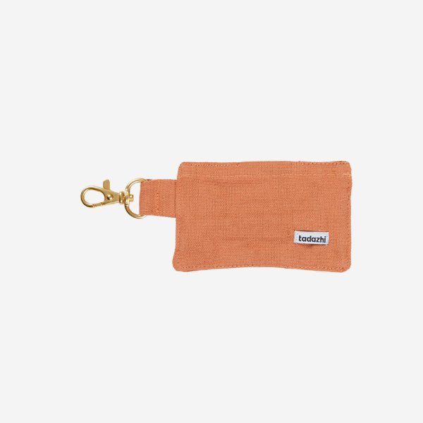 Tadazhi Poop Bag // Hundekotbeutelhalter aus Bio-Baumwolle (hellbraun)