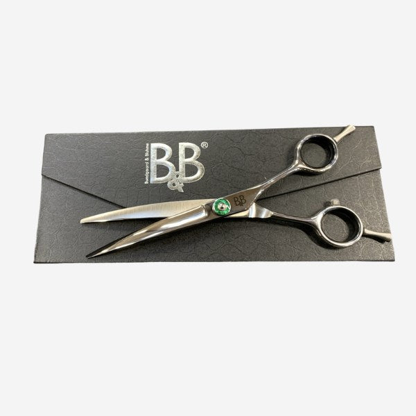 B&amp;B Gebogene Schere 6,5" // Formt weiche und runde Formen am Hund