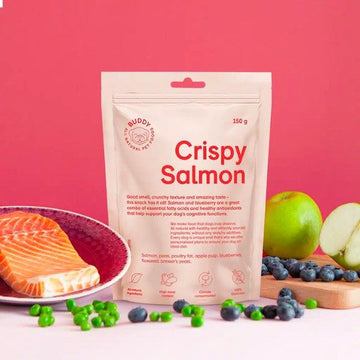 Buddy Crispy Salmon // Knusprige Leckereien mit Lachs und Erbsen
