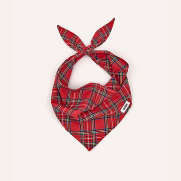 Cafide Bandana // Hundebandana i bomuld (royal stewart)