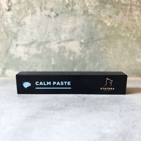 Statera Calm Paste // Ergänzungsmittel für Hunde und Welpen mit Neigung zu Stress und Nervosität 