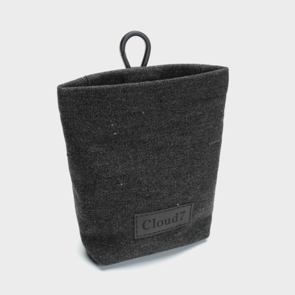 Cloud7 Leckerlibeutel // 2-in-1 Leckerlibeutel und Hundebeutelhalter (Anthrazit)