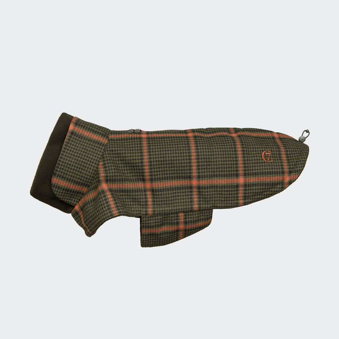 Cloud7 Brooklyn // Varm og vandafvisende hundejakke (flannel tartan green)