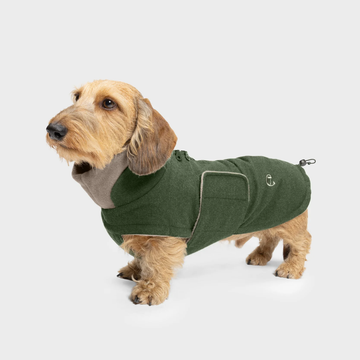 Cloud7 Brooklyn, Dackel // Warme Hundedecke aus Wolle (anthra)