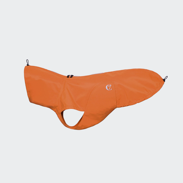 Cloud7 Dublin 2.0 // Wasser- und winddichte Regenjacke (orange) Größe 11