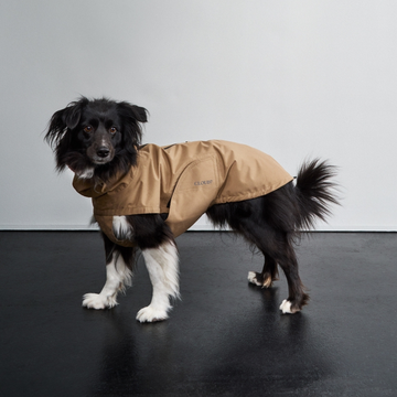 Cloud7 Dublin 2.0 // Wasser- und winddichte Regenjacke (Sandbraun)