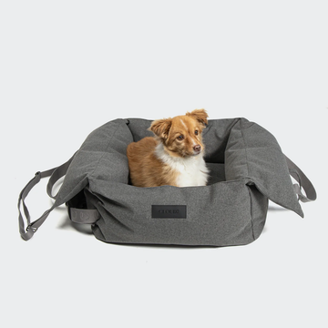 Cloud7 Getaway // Luxus Autositz für Hunde (Light Graphite)
