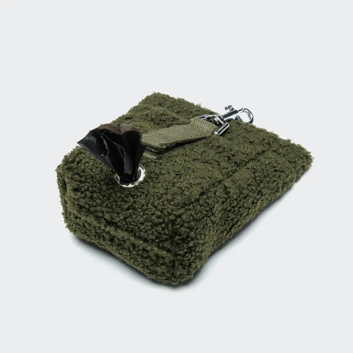 Cloud7 Treat Bag // Leckerlibeutel und Hundetaschenhalter (Plüsch grün)