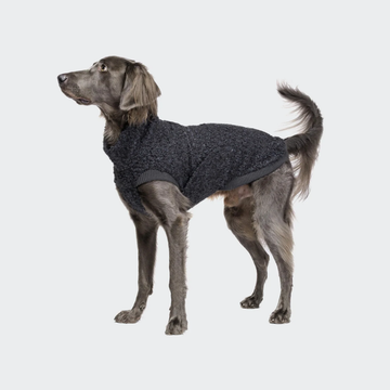 Cloud7 Gotland // Warmer und weicher Hundepullover aus Bouclé (anthra)